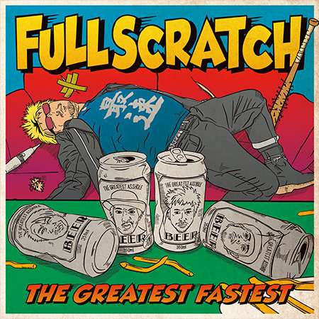 FULLSCRATCH 5TH FULL ALBUM [THE GREATEST FASTEST] JKT画像
